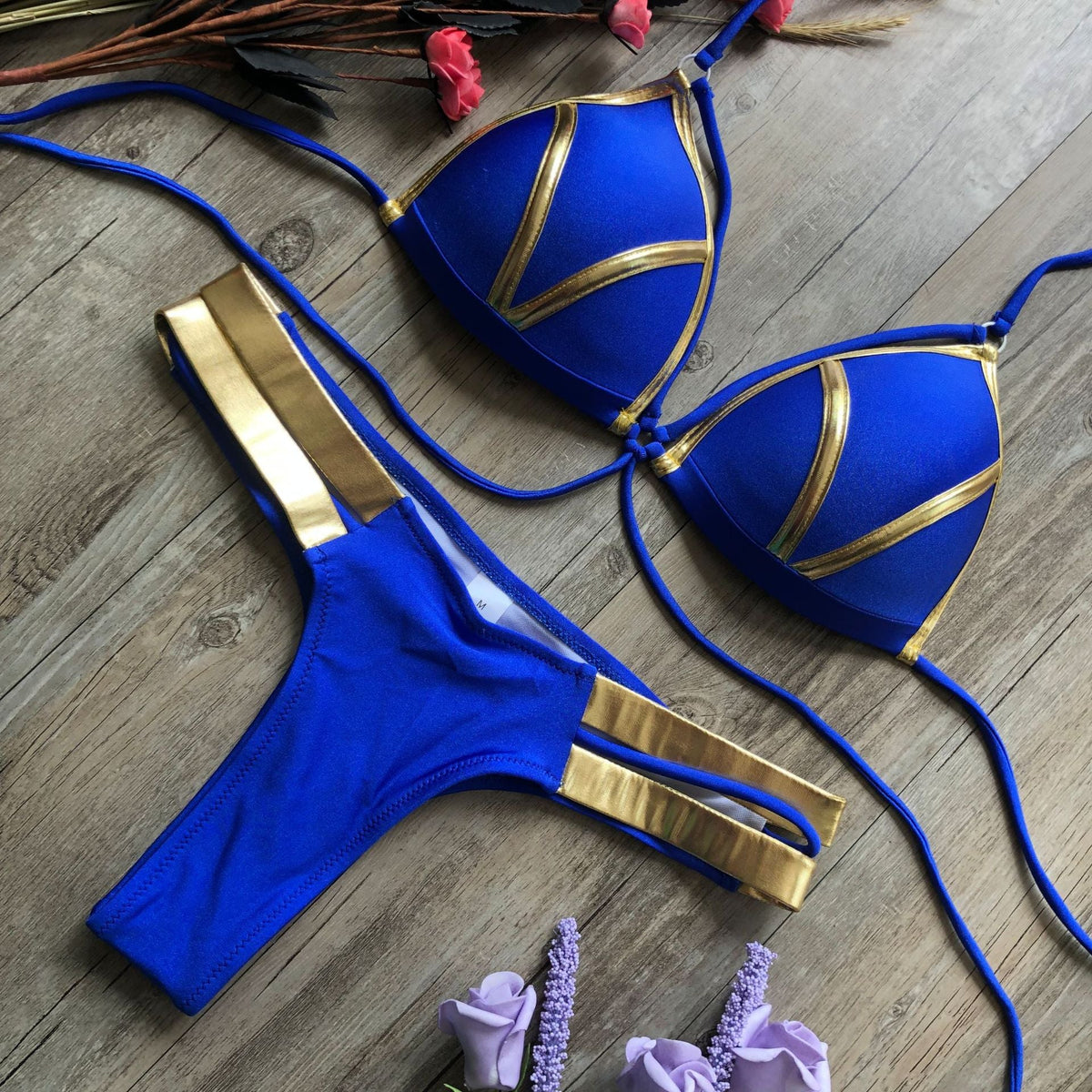 Women's Padded Bikini – Solid Colours & Animal Prints Michan Direct