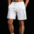 Helvetica Bastia Cotton Stretch Shorts – White