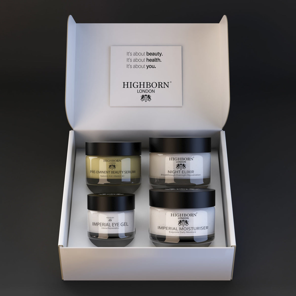 Four Phase Day and Night anti-ageing skincare Highborn London