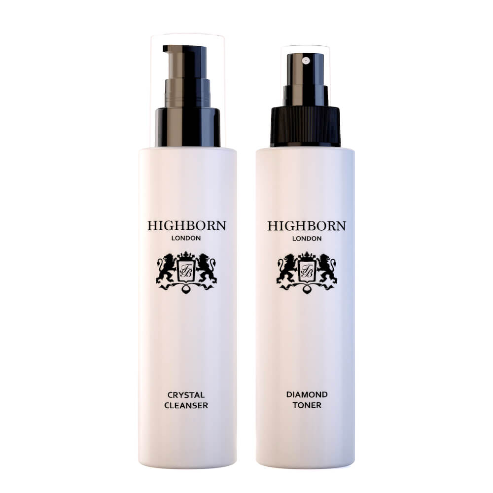 Highborn London Cleanse & Tone Skincare Set Highborn London
