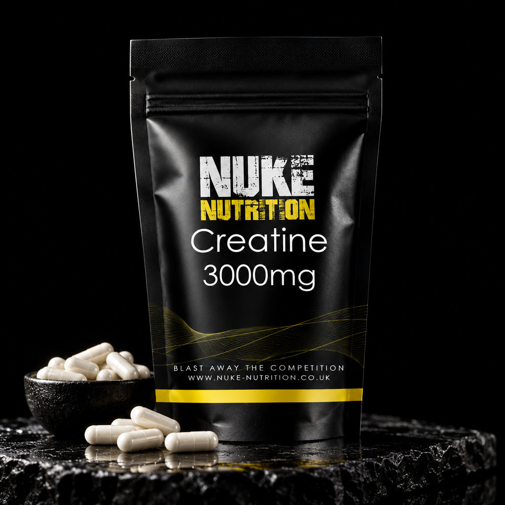 Creatine Monohydrate Capsules 3000mg Serving Muscle Growth & Strength Capsules