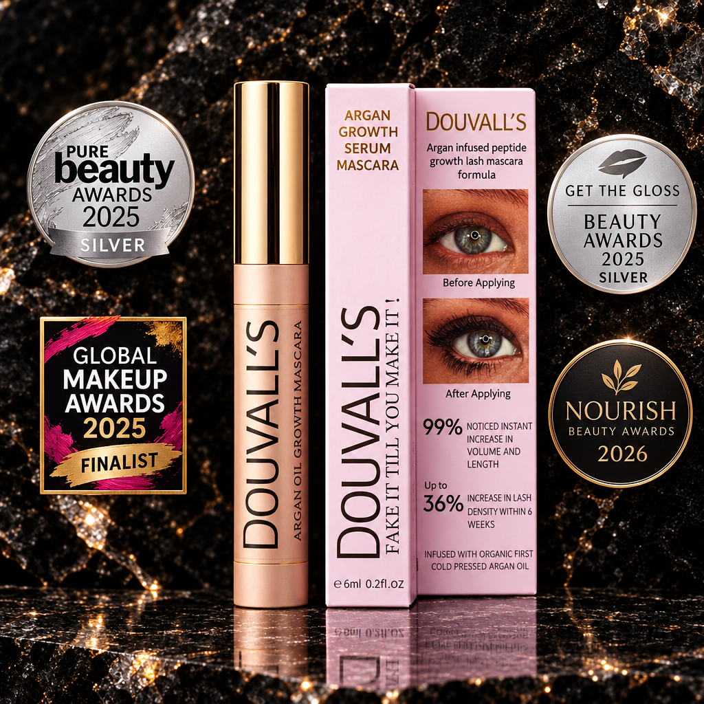 Argan Growth Serum Mascara 6ml | Achieve Longer, Fuller, and Voluminous Eyelashes