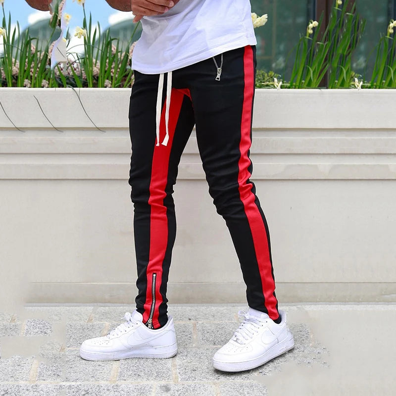 Men's Skinny Breathable Cotton Joggers - Zenflow Active