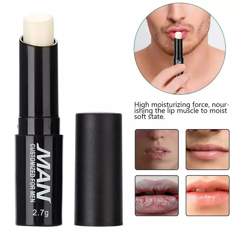 Men's Macadamia Lip Balm, Hydrating Care for Dry Lips, 3g - Zenflow Active