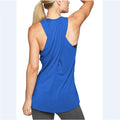 Women Yoga Top Sport Shirts High Elastic Gym Running Breathable sleeveless T-Shirts Thumb Hole Gym Tops Sports Wear Yoga Suit - Zenflow Active