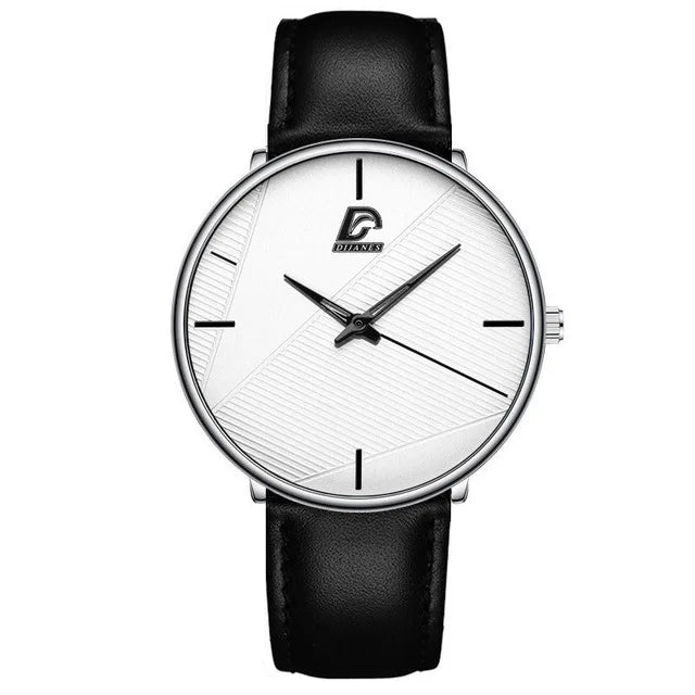 Men's Watch Minimalist Men's Fashion Ultra-thin Watch Simple Men Business Quartz Wristwatch relogio masculino - Zenflow Active