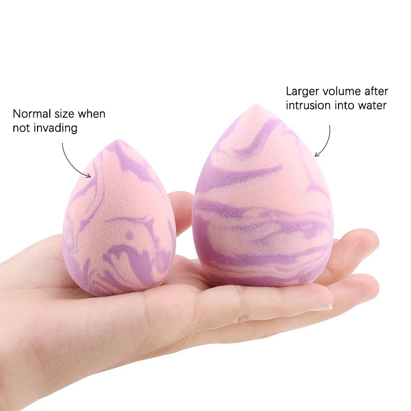Makeup Sponge Marbling Water-drop Shape - Zenflow Active