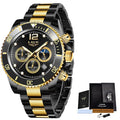 Men's LIGE Top Brand Luxury Watch Waterproof, Sports, Stainless, Chronograph, Quartz Wristwatch Relogio Masculino - Zenflow Active
