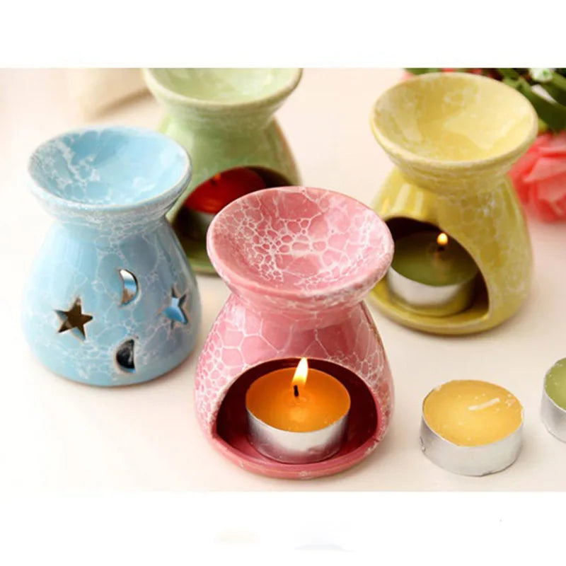Candle Aromatherapy Furnace Aromatherapy Lamp Essential Oil Furnace Household Romantic Burner Home Decor - Zenflow Active