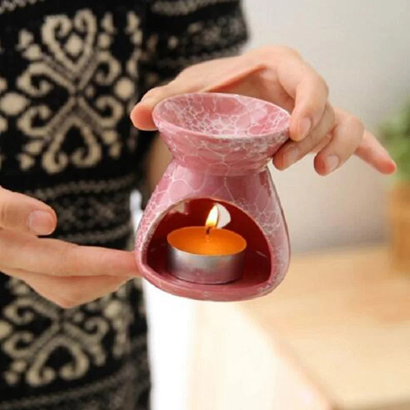 Candle Aromatherapy Furnace Aromatherapy Lamp Essential Oil Furnace Household Romantic Burner Home Decor - Zenflow Active