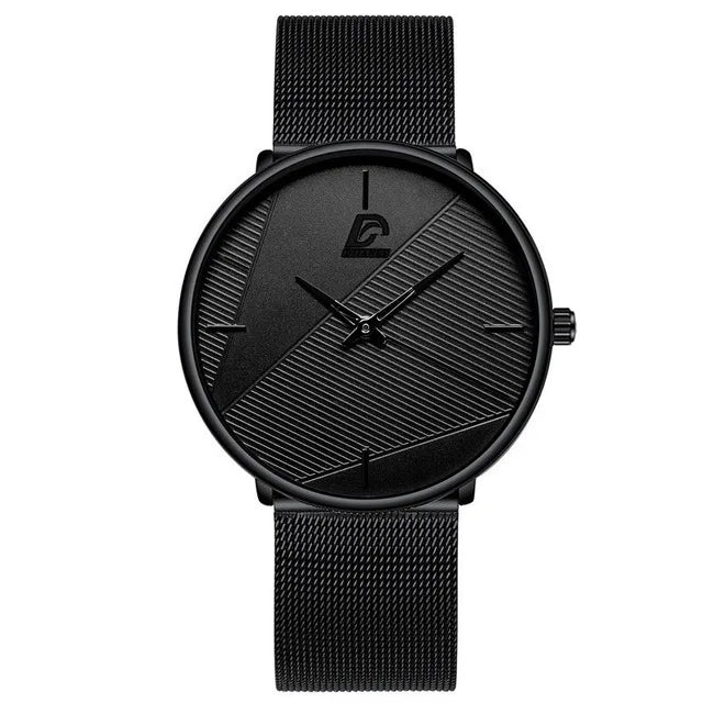 Men's Watch Minimalist Men's Fashion Ultra-thin Watch Simple Men Business Quartz Wristwatch relogio masculino - Zenflow Active