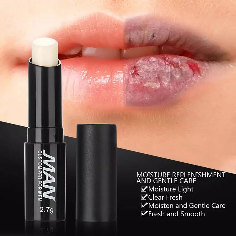 Men's Macadamia Lip Balm, Hydrating Care for Dry Lips, 3g - Zenflow Active