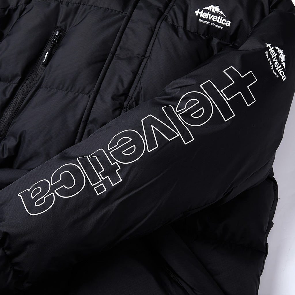 Helvetica Himalaya Dual-Hood Parka Jacket