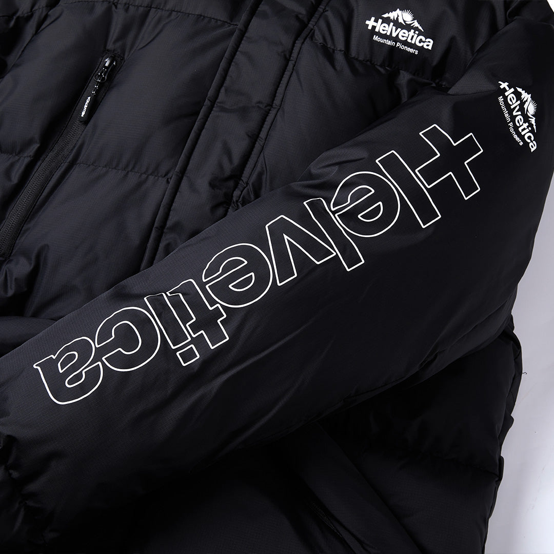 Helvetica Himalaya Dual-Hood Parka Jacket