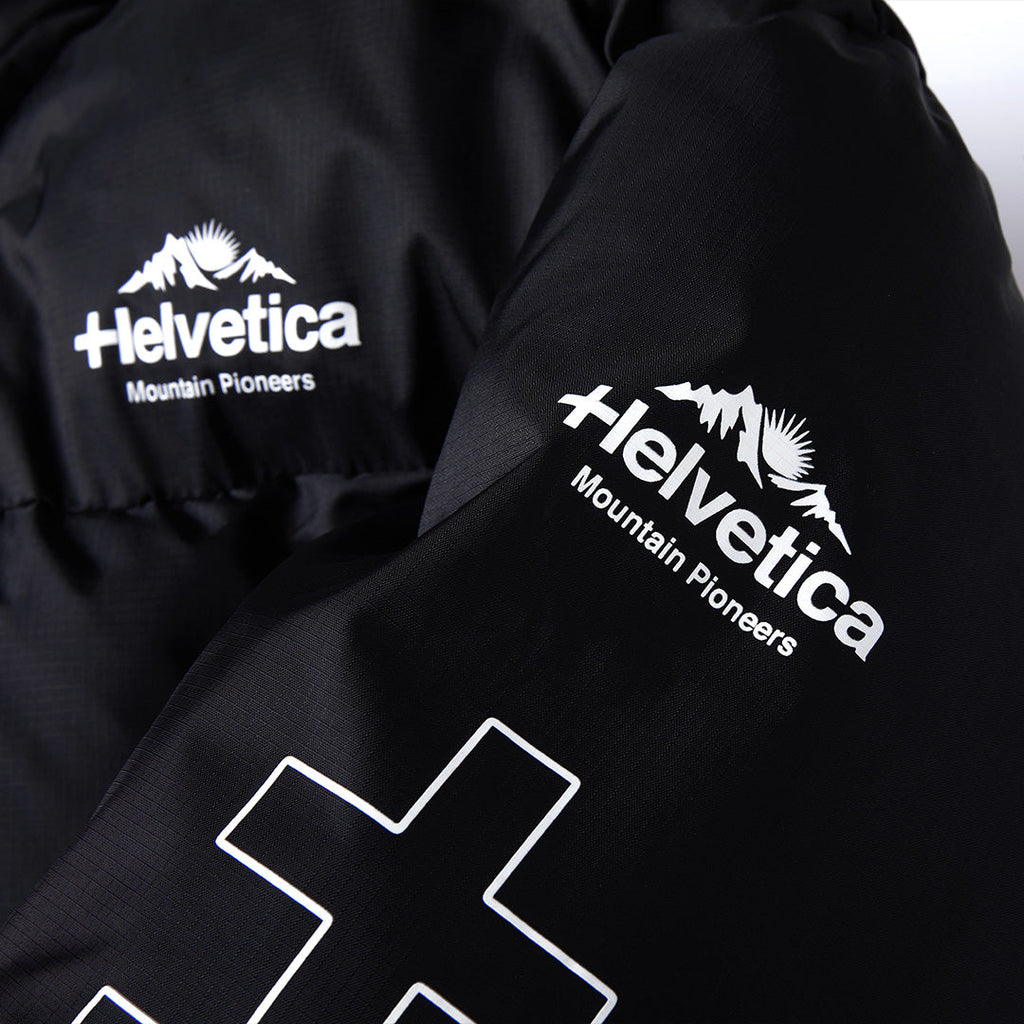 Helvetica Himalaya Dual-Hood Parka Jacket