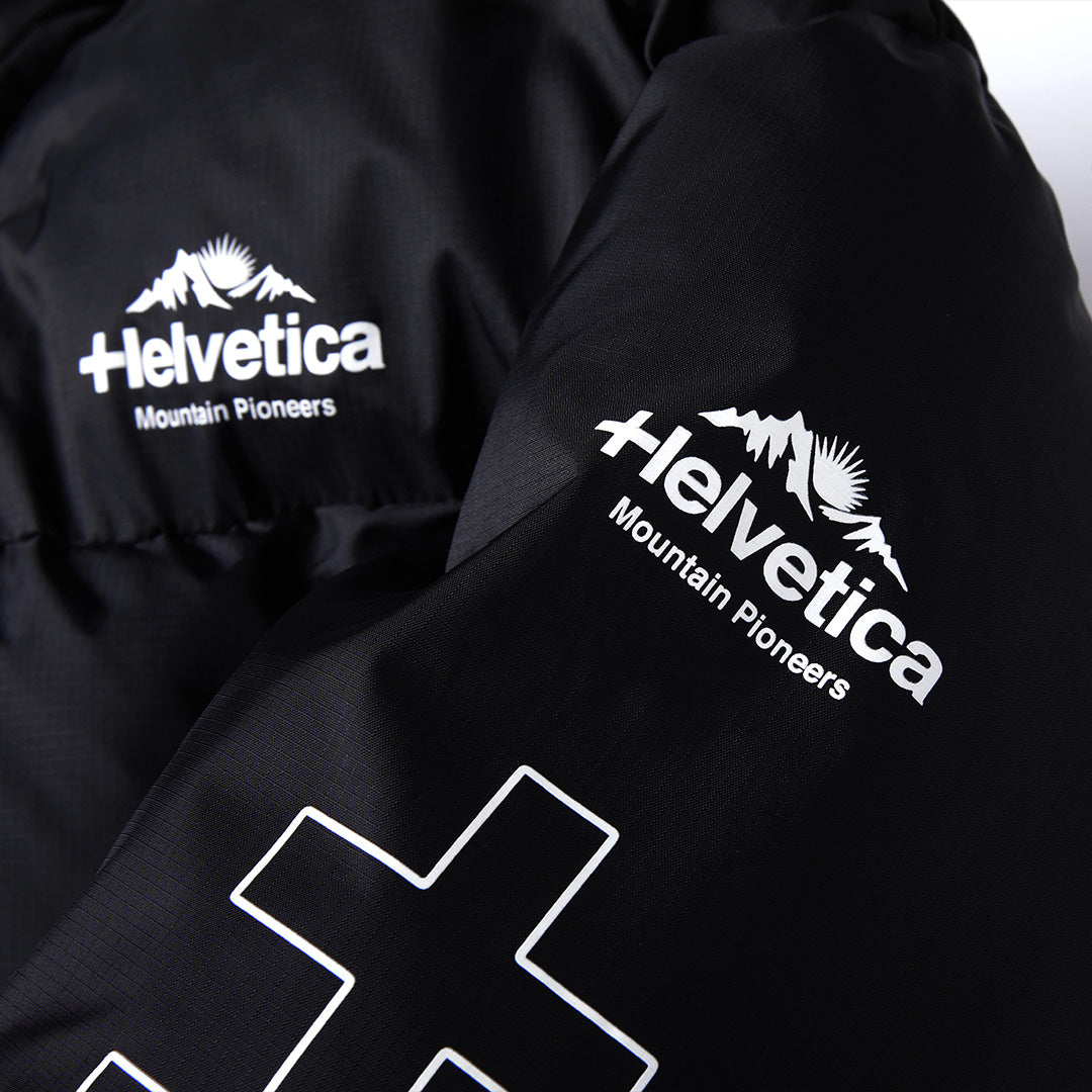 Helvetica Himalaya Dual-Hood Parka Jacket