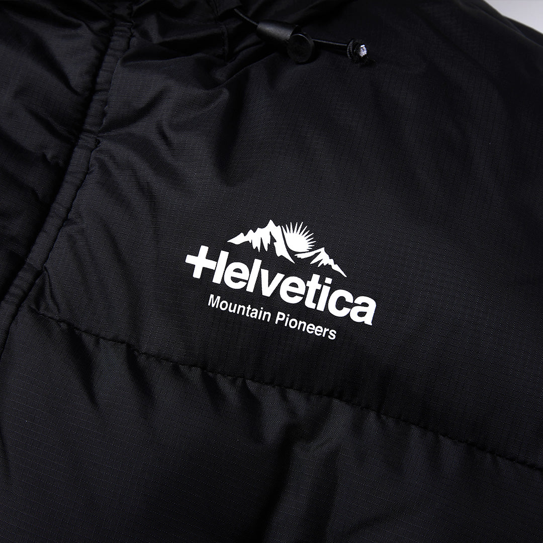 Helvetica Himalaya Dual-Hood Parka Jacket