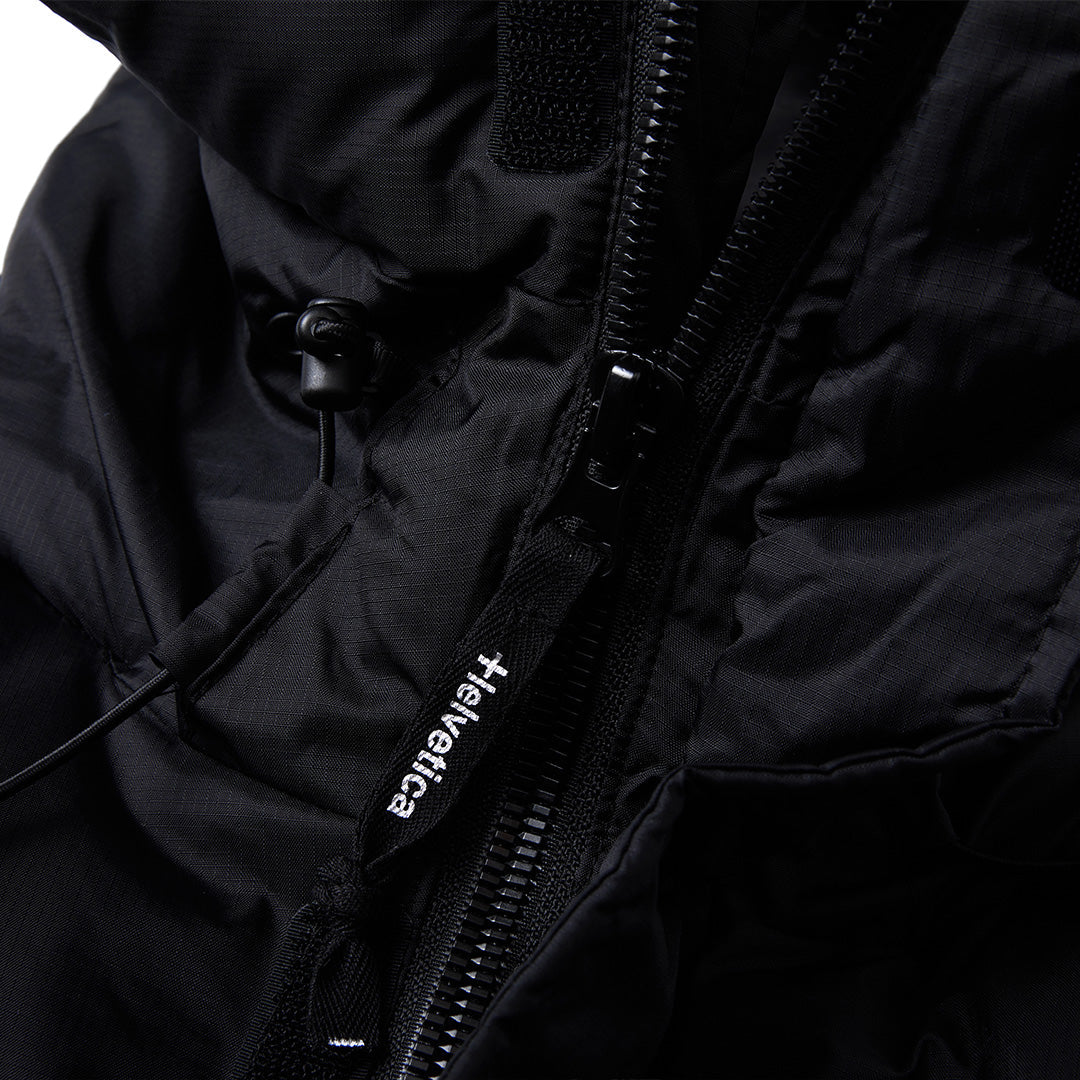 Helvetica Himalaya Dual-Hood Parka Jacket