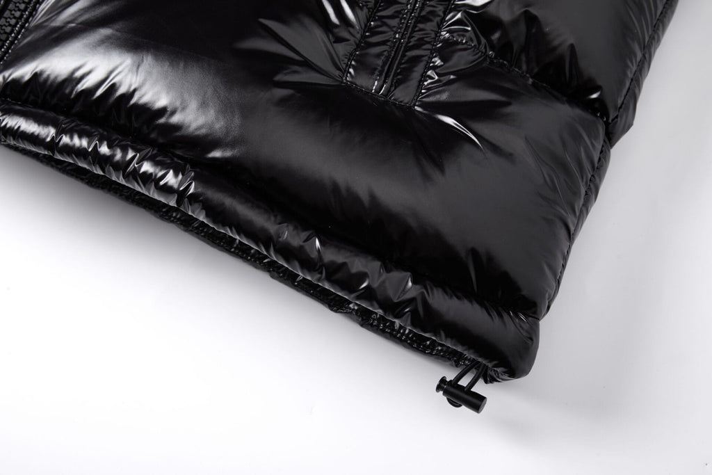 Helvetica Space Hooded Puffer Gilet