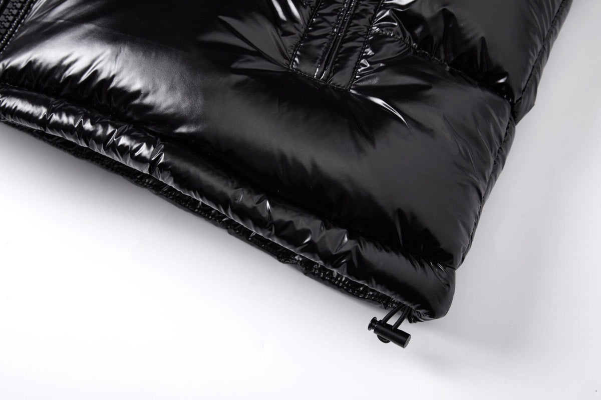 Helvetica Space Hooded Puffer Gilet