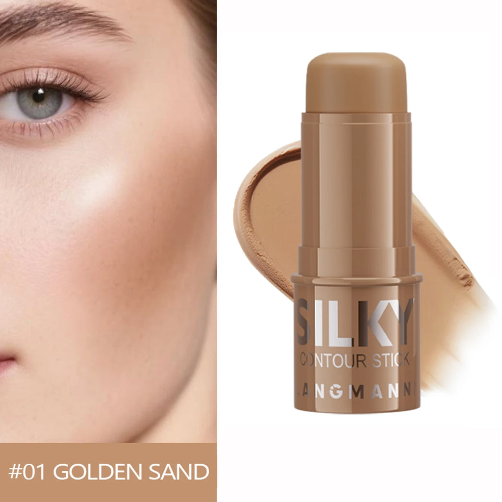3-in-1 Contour, Bronze & Highlight Stick – Cream Formula - Zenflow Active