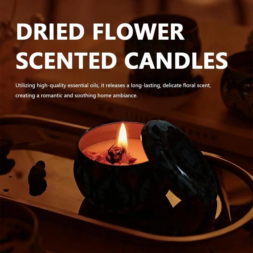 Aromatherapy Candles Flower Fragrance Scent Candle - Zenflow Active