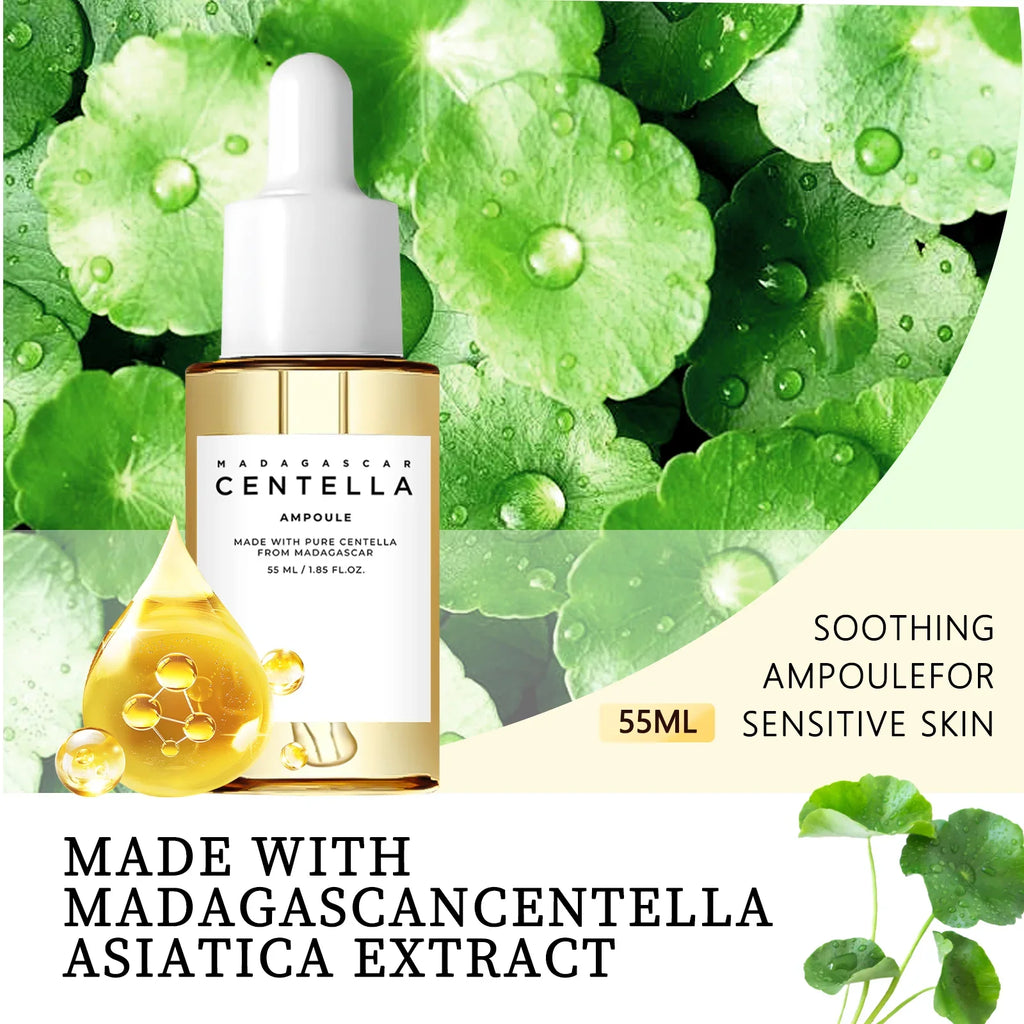 Madagascar Centella Asiatica Soothing Ampoule Serum - Zenflow Active