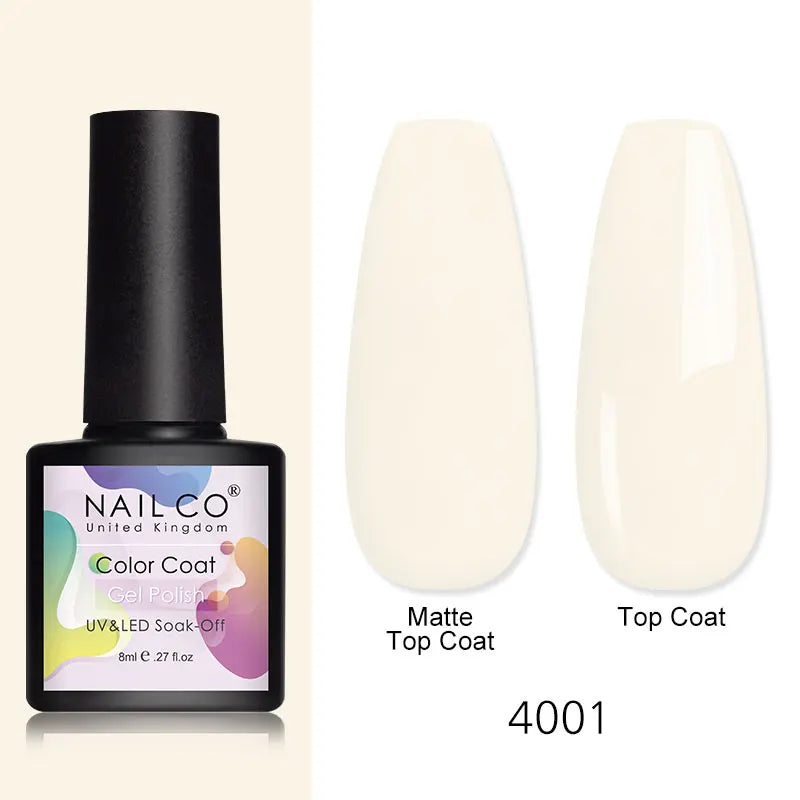 Gel Nail Polish 8ml – UV/LED Soak-Off Formula in 112+ Shades - Zenflow Active