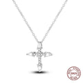 Butterfly Necklace 925 Sterling Silver Original Dragonfly Luminous Firefly Zircon Pendant Chain Link For Women Fine Jewelry Gift - Zenflow Active
