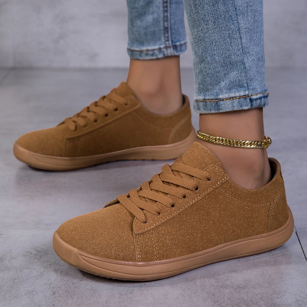 Unisex Wide-Fit Barefoot Minimalist Sneakers — Lightweight, Flat, Casual & Gym - Zenflow Active