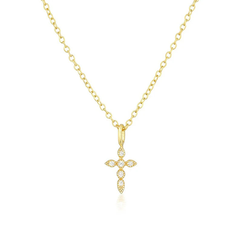 CANNER Crystal Zircon 925 Sterling Silver Necklace For Women Pendente Fine Jewellery Long Chain - Zenflow Active