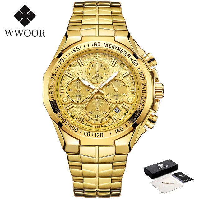 Relogio Masculino Men's 2026 Wrist Watch Chronograph Wristwatch - Zenflow Active