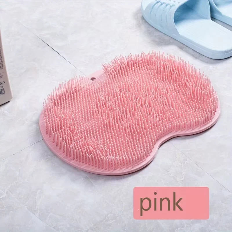 Shower Foot Scrubber Mat | Anti-Slip Exfoliating Foot Massager Pad for Bathroom - Zenflow Active