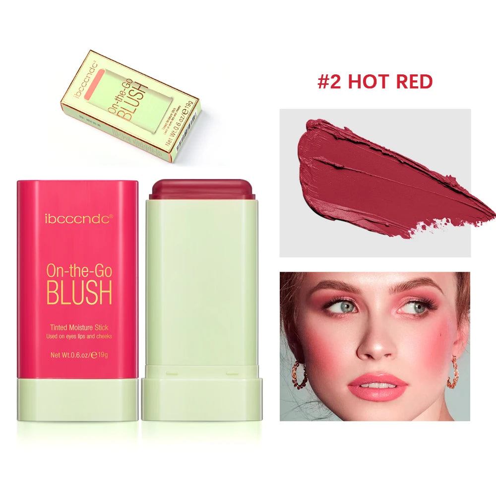 Multi-Use Cream Blush Stick — Cheeks, Lips & Eyes - Zenflow Active