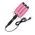 3-Barrel Ceramic Hair Waver | Professional Wave Curling Iron | 25mm - Zenflow Active