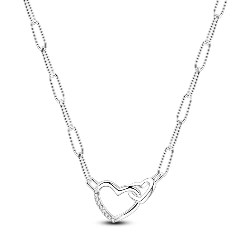 Butterfly Necklace 925 Sterling Silver Original Dragonfly Luminous Firefly Zircon Pendant Chain Link For Women Fine Jewelry Gift - Zenflow Active