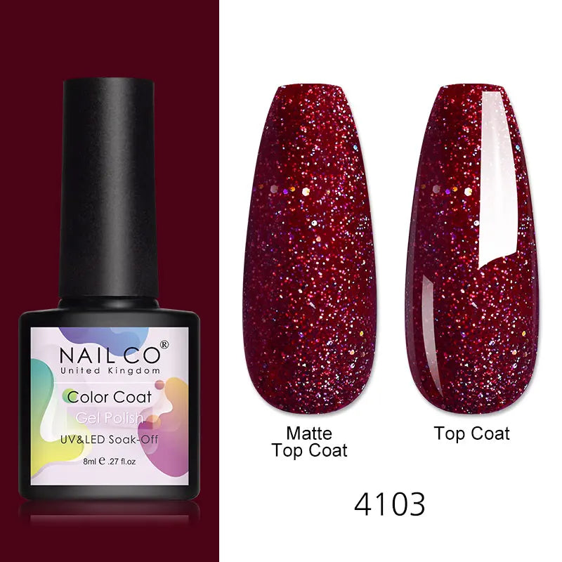 Gel Nail Polish 8ml – UV/LED Soak-Off Formula in 112+ Shades - Zenflow Active