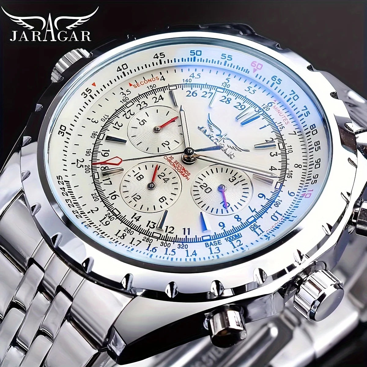 High-End Men's Watch Functionally Practical Mechanical Timepiece Made of Stainless Steel - Zenflow Active
