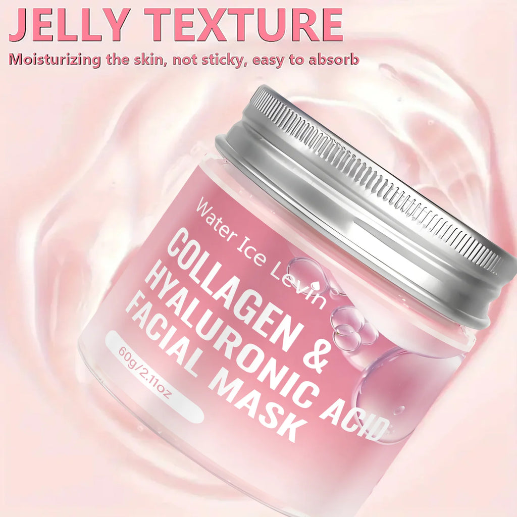 Collagen & Hyaluronic Acid Facial Cleanser with Niacinamide, 60g - Zenflow Active