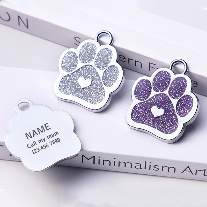 Personalised Pet ID Tag | Custom Laser-Engraved Dog & Cat Tag - Zenflow Active