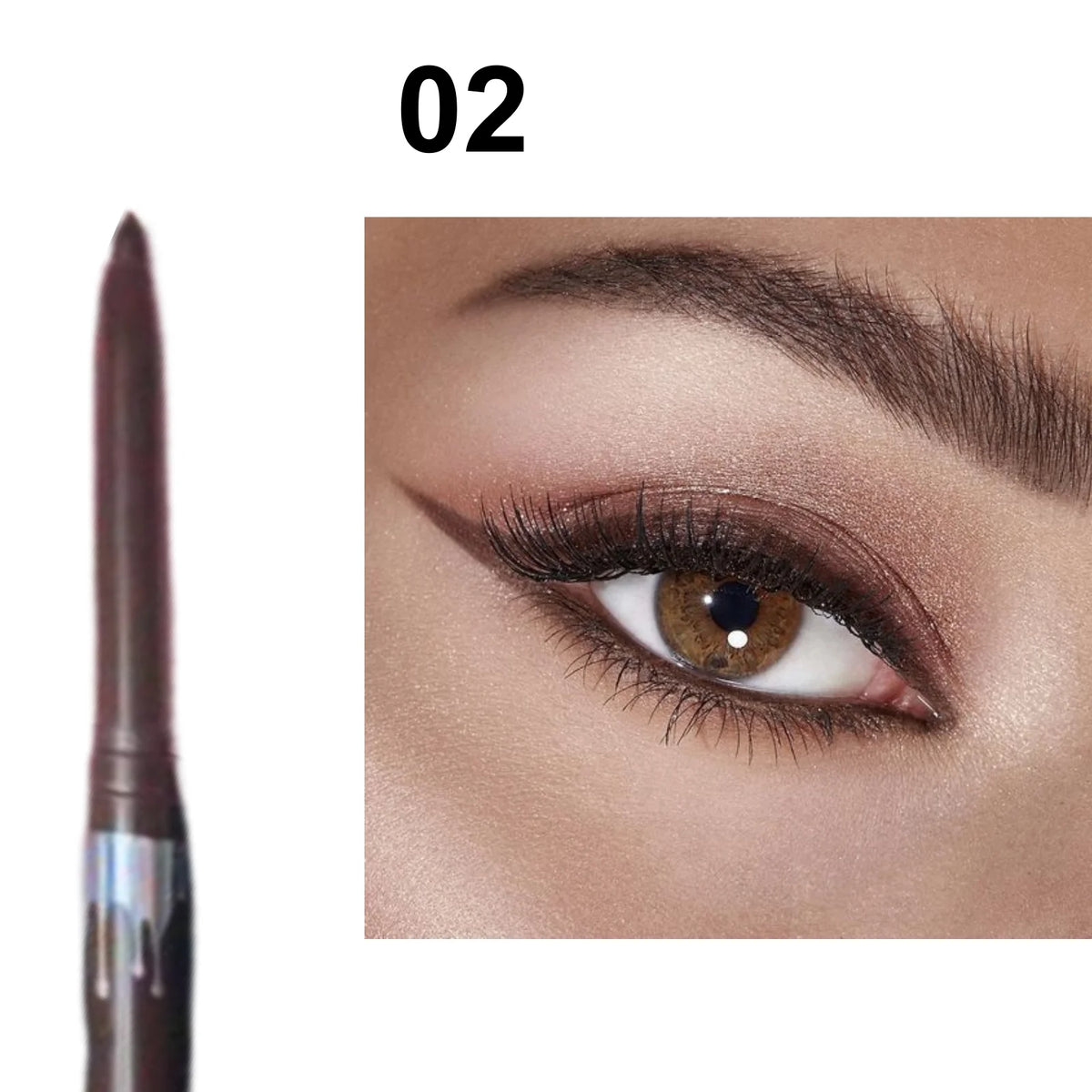 Waterproof Black Brown Eyeliner Gel Pencil - Zenflow Active