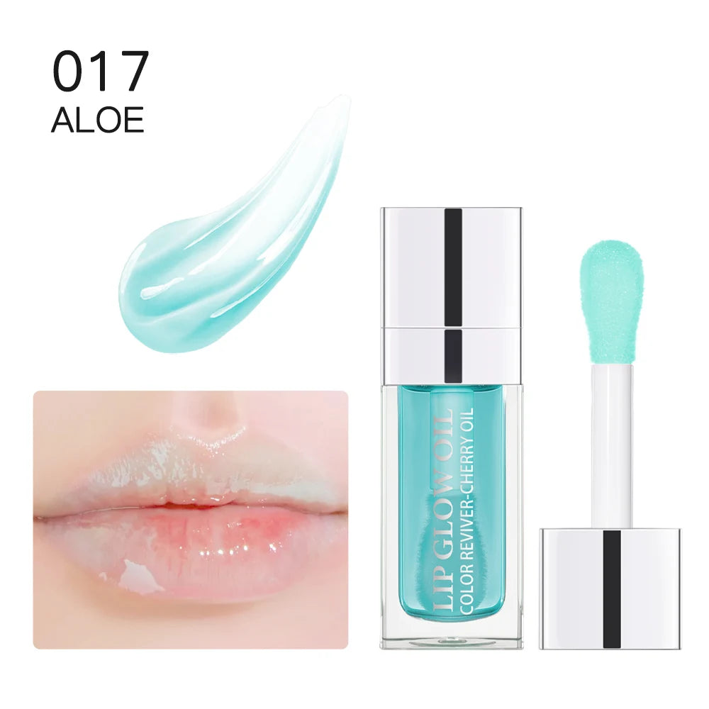 Crystal Jelly Lip Glow Oil — Hydrating & Plumping Tinted Treatment - Zenflow Active