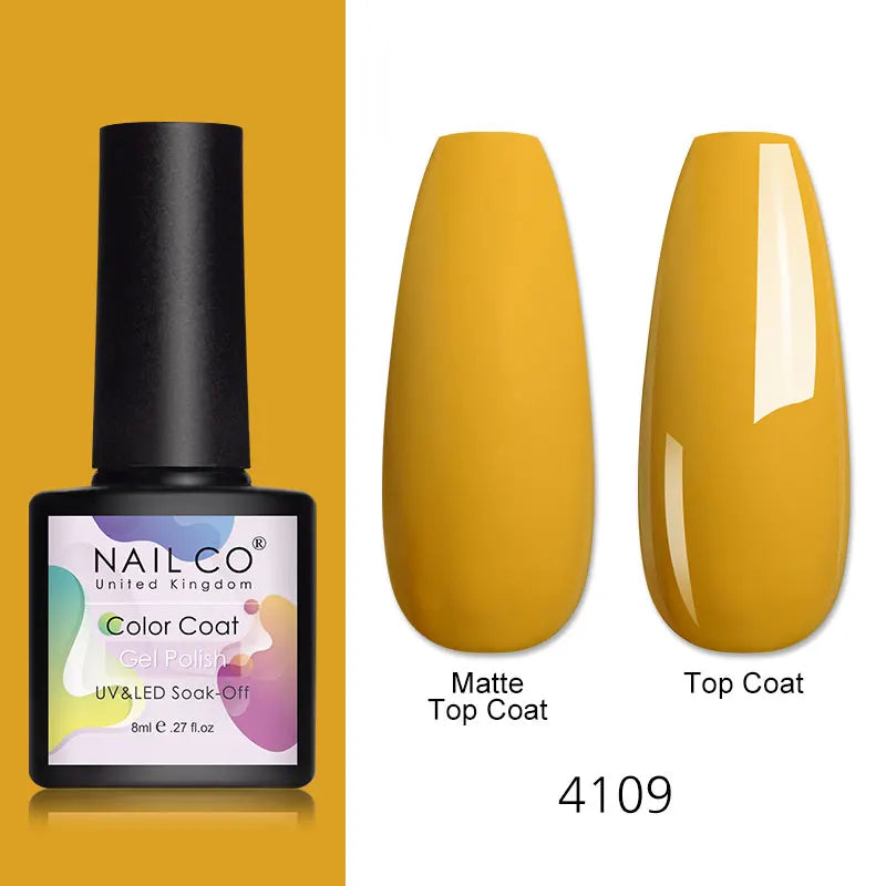 Gel Nail Polish 8ml – UV/LED Soak-Off Formula in 112+ Shades - Zenflow Active
