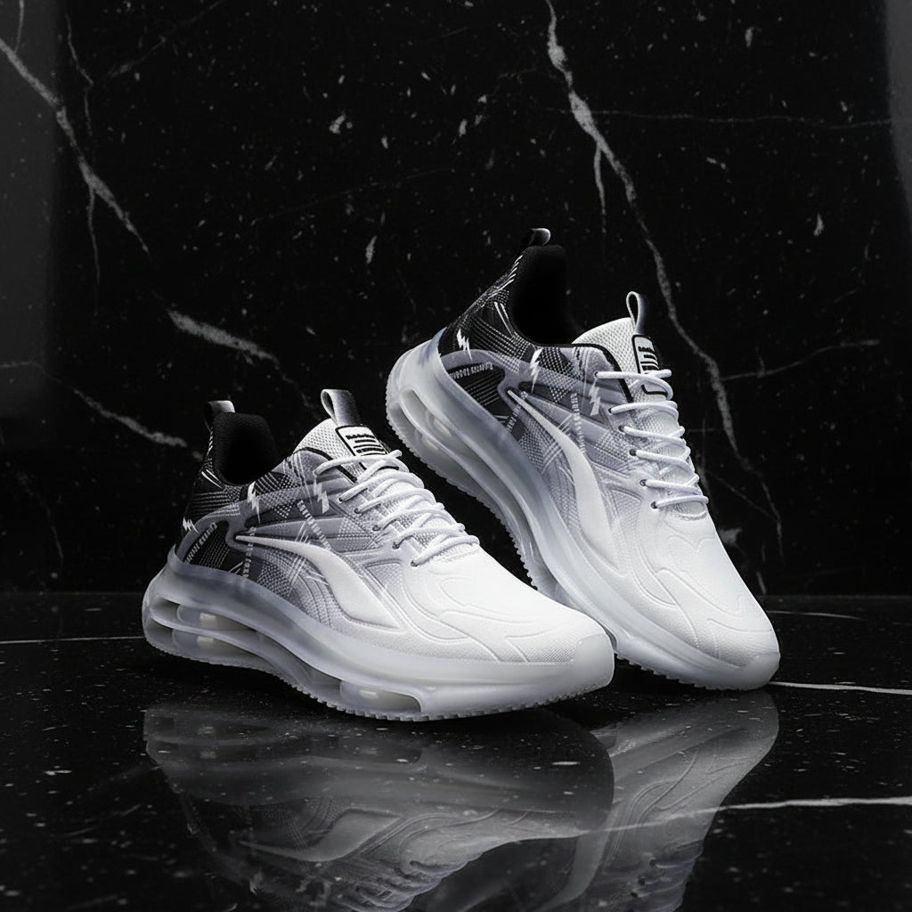 Men's Air-Cushion Basketball Shoes | Non-Slip Breathable Outdoor Trainers - Zenflow Active
