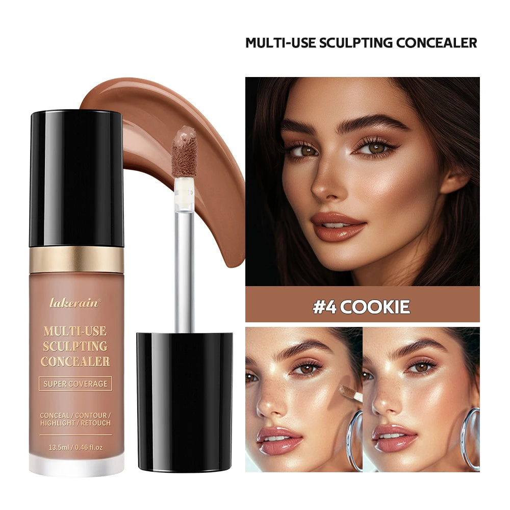 Foundation Coverage Concealer, Long Lasting Hydrating - Zenflow Active
