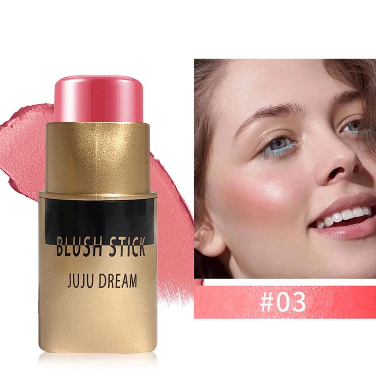 JUJU Dream Multi-Use Blush & Lip Colour Stick – Waterproof - Zenflow Active