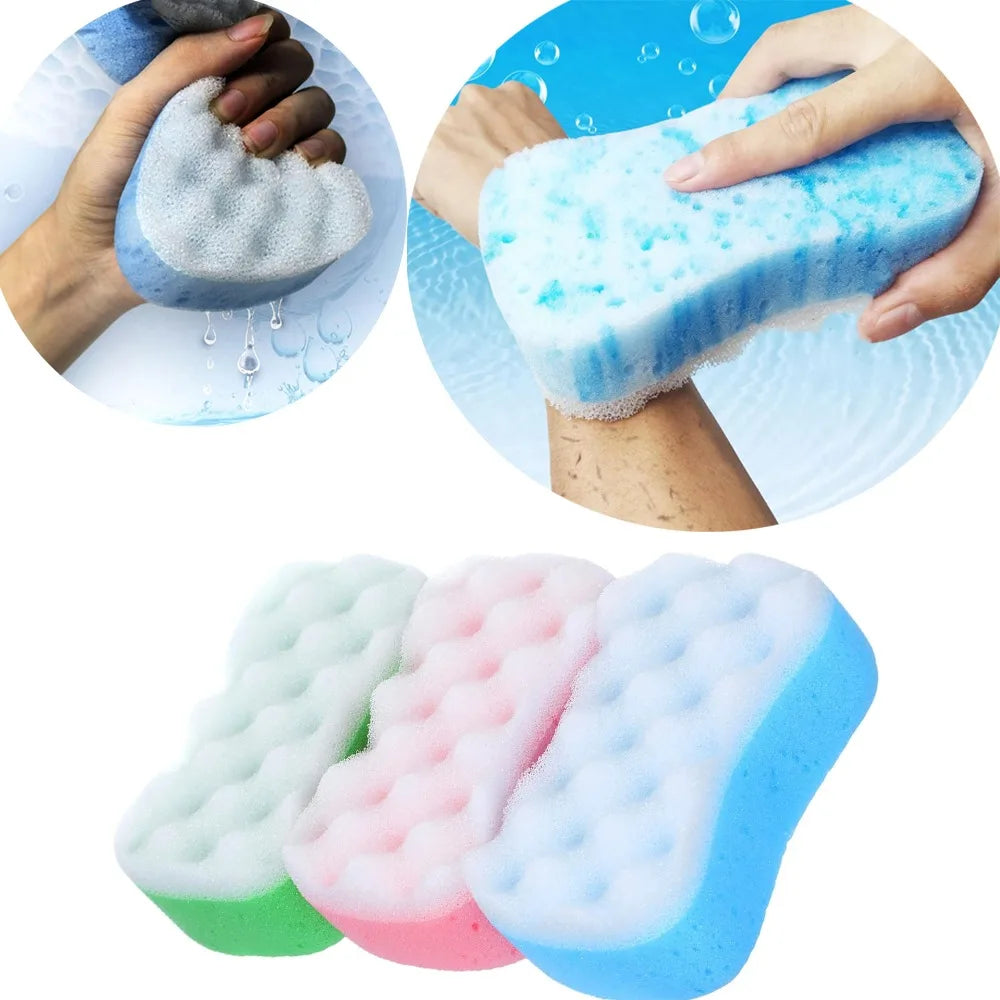 Exfoliating Bath Sponge Pouf | Shower Loofah for Men & Women – 1pc or 3pcs - Zenflow Active
