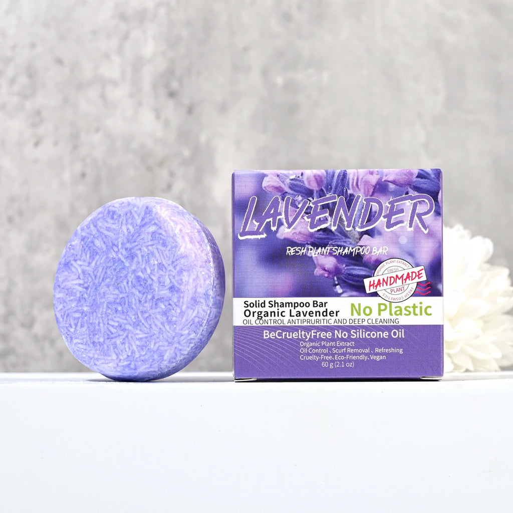 60g Lavender Shampoo Bar - Zenflow Active