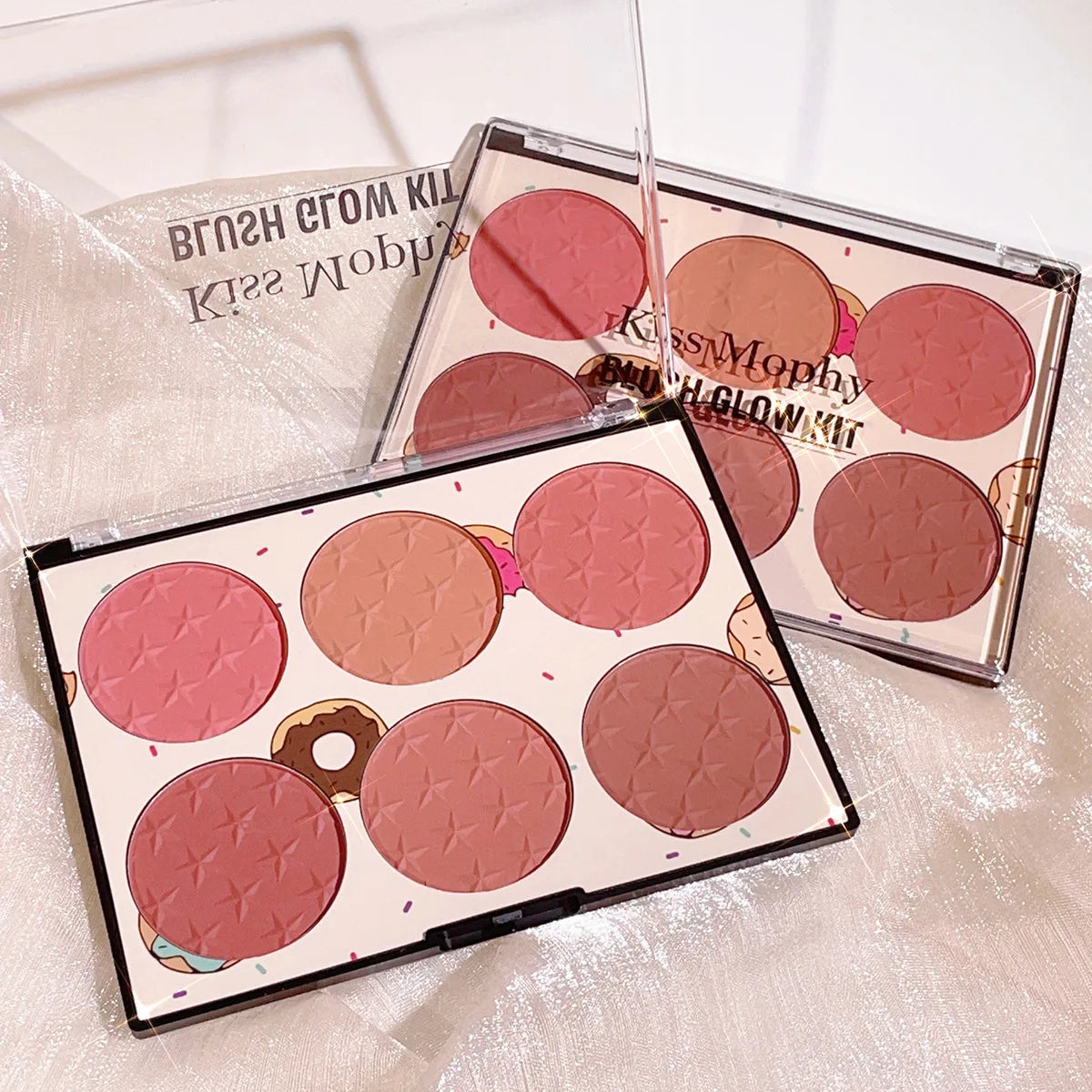 6-Color Blush Palette - Zenflow Active