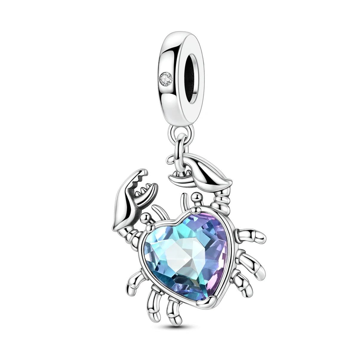 Charms Original 925 Silver Blue Beads Fit Bracelet Pendant Diy For Woman Fine Jewelry - Zenflow Active